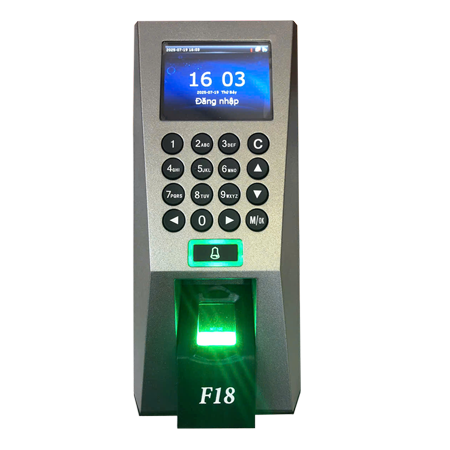Máy chấm công vân tay ZKTECO F18